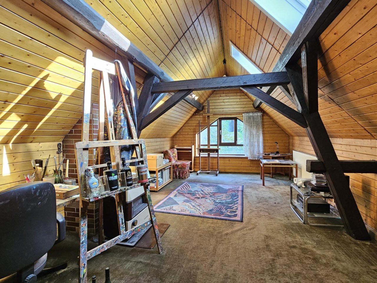 Galerie im Dachgeschoss