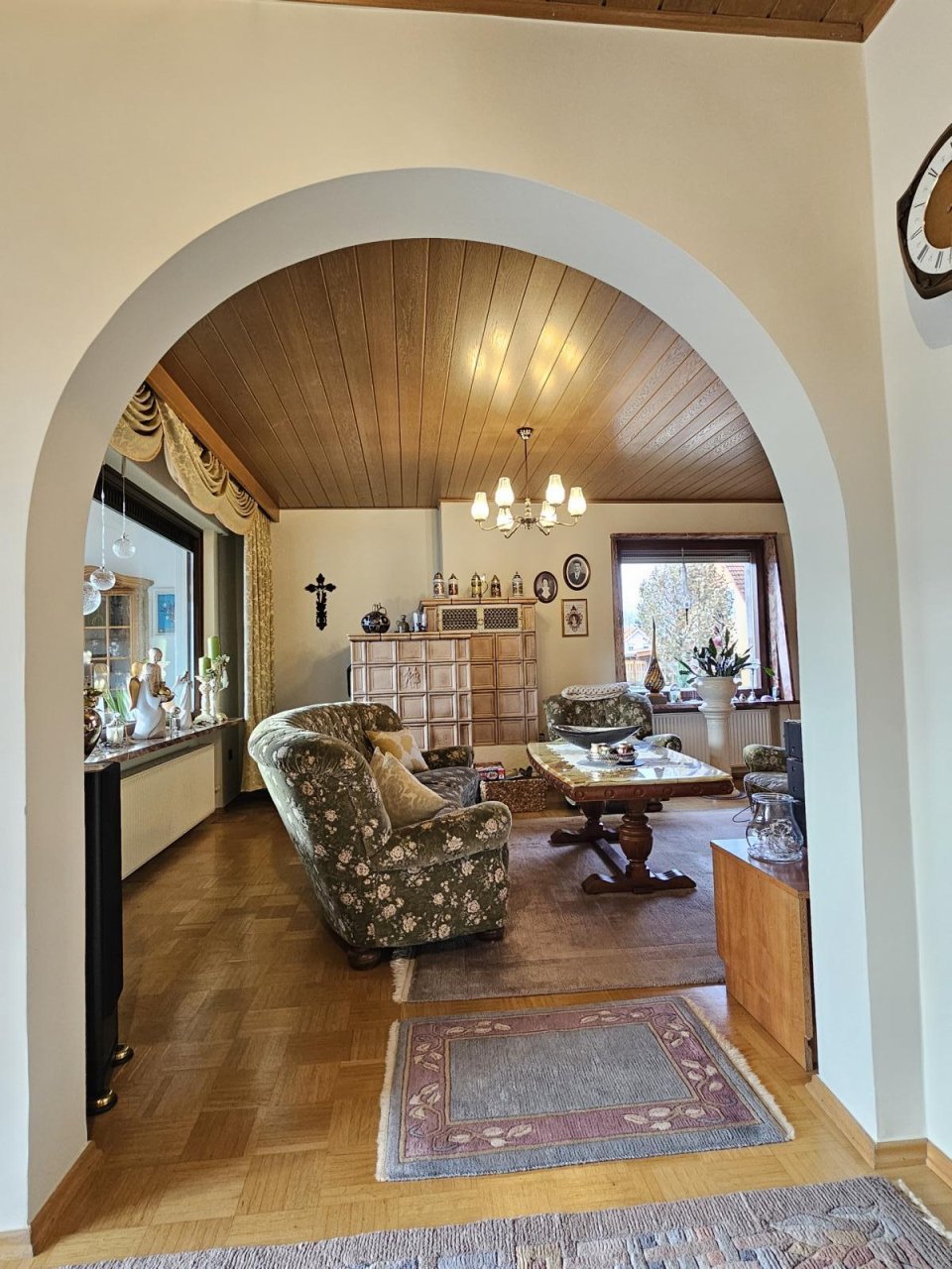 Blick ins Wohnzimmer