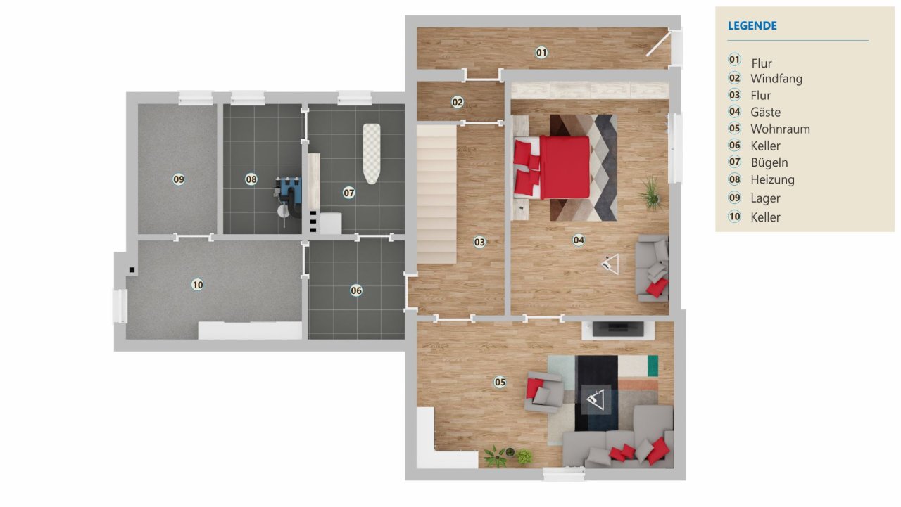 Grundriss Untergeschoss