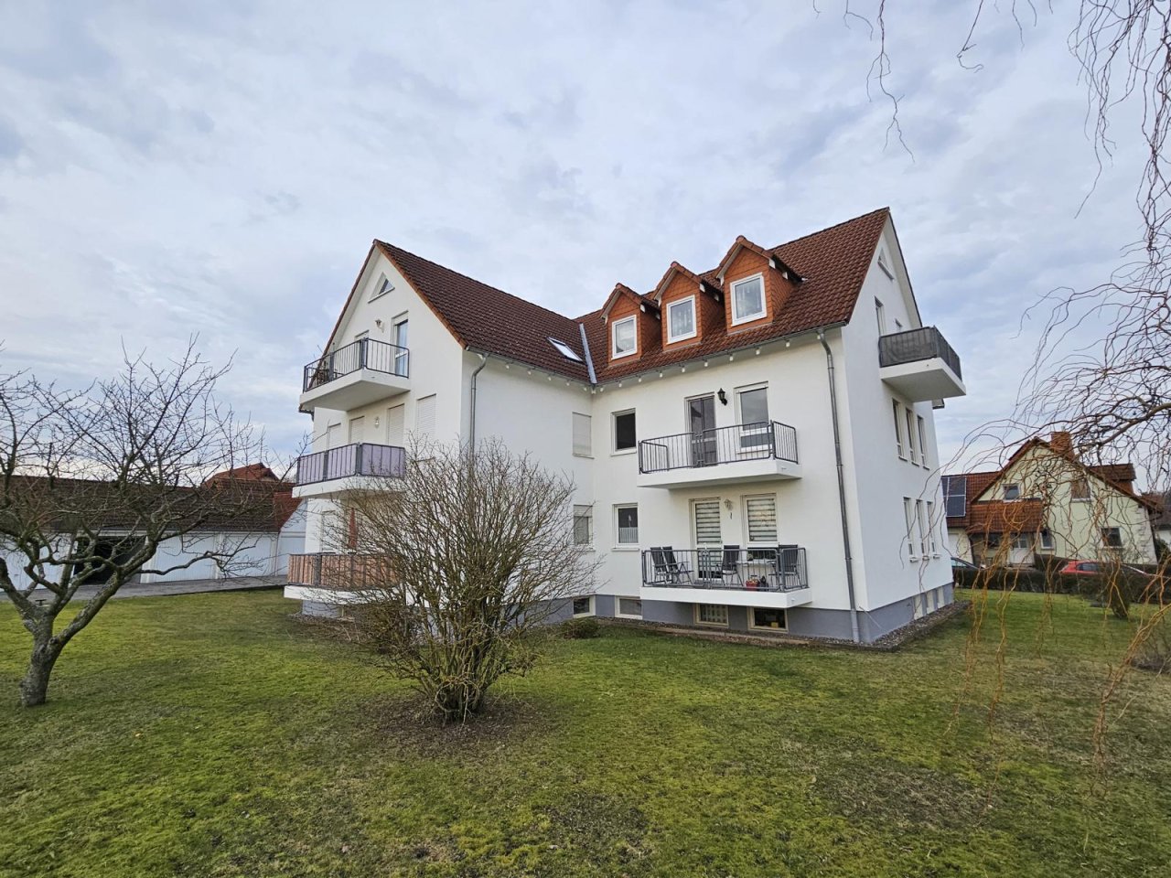 Außenansicht Wohnanlage