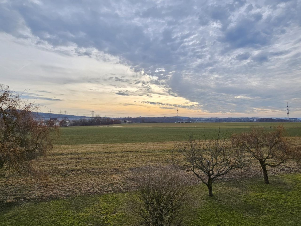 Traumhafter Blick ins Grüne