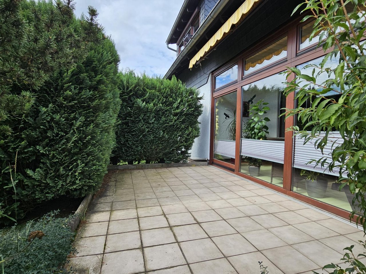 Sichtgeschützte Terrasse