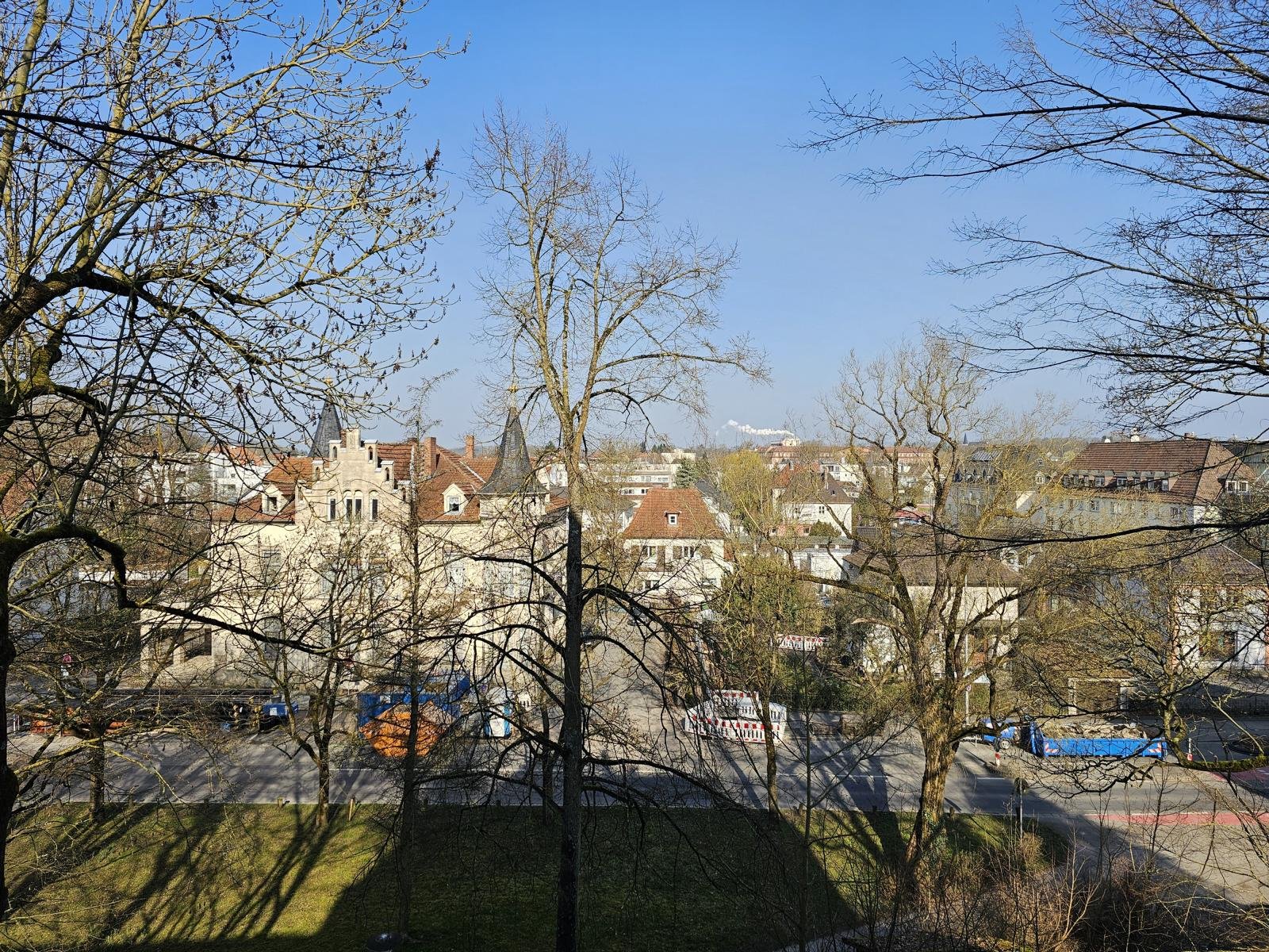 Blick aus dem Fenster