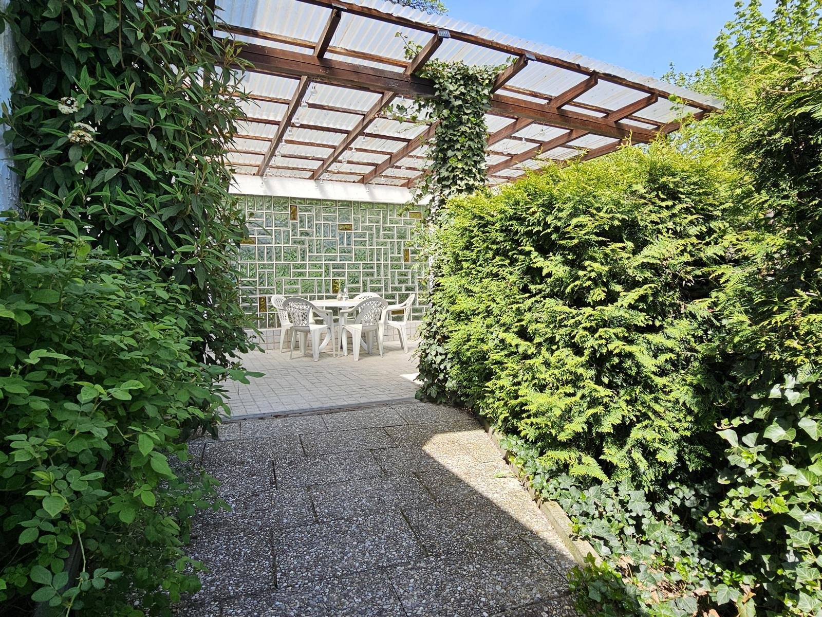 Uneinsehbare Terrasse