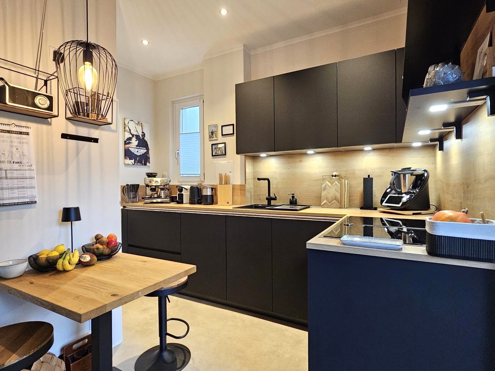 Kochen im Obergeschoss