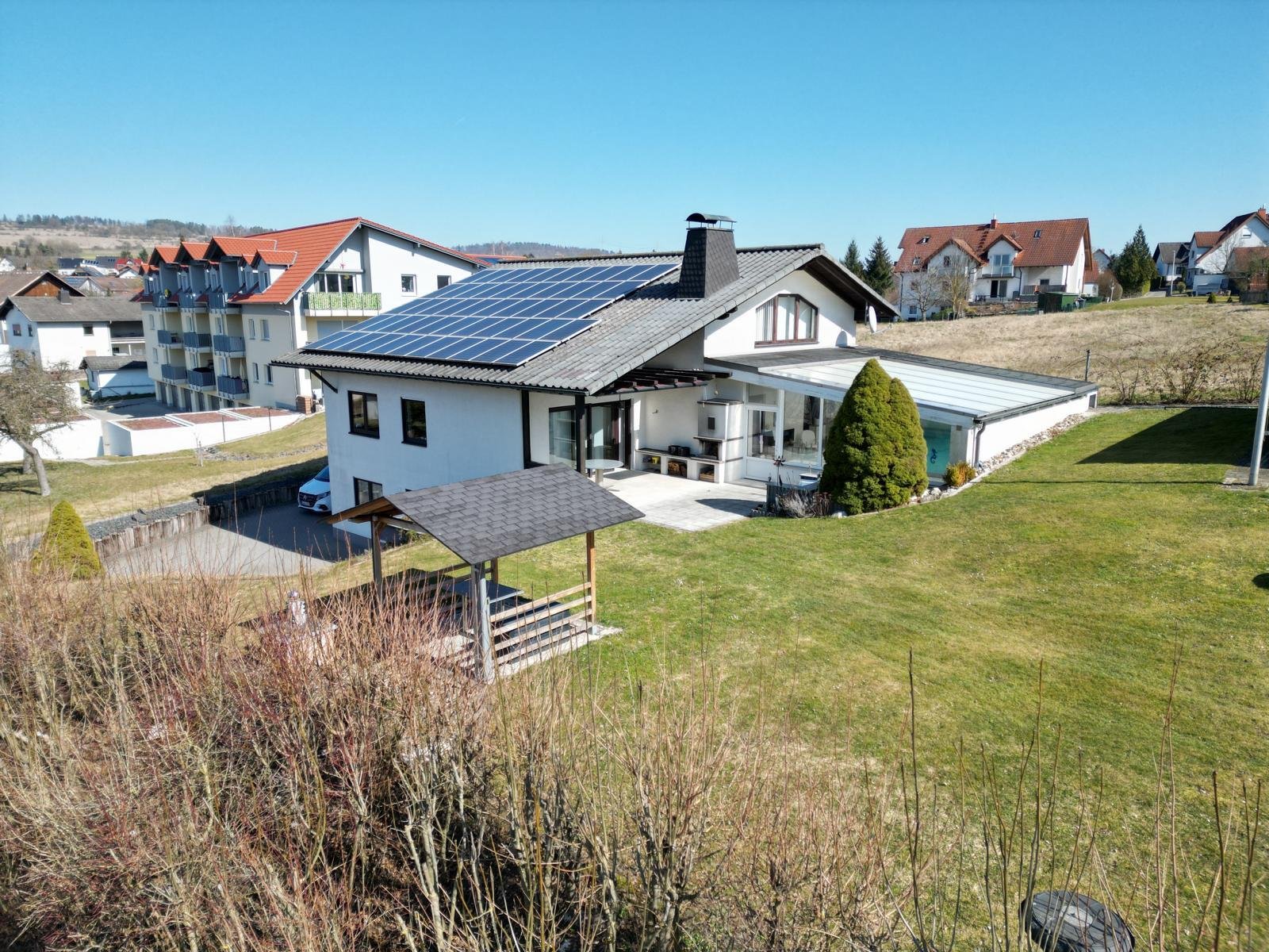 Südwestansicht Luftbild