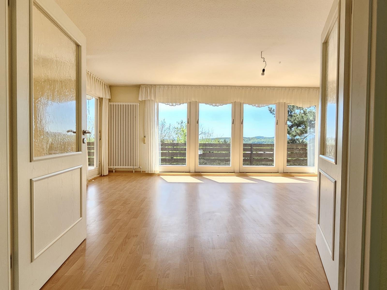 Blick in den Wohnbereich EG