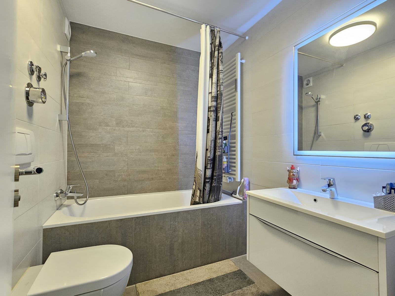 modernisiertes Badezimmer