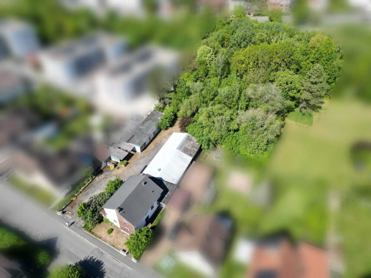 Einmalige Gelegenheit! Wohnen mit Privatwald ...