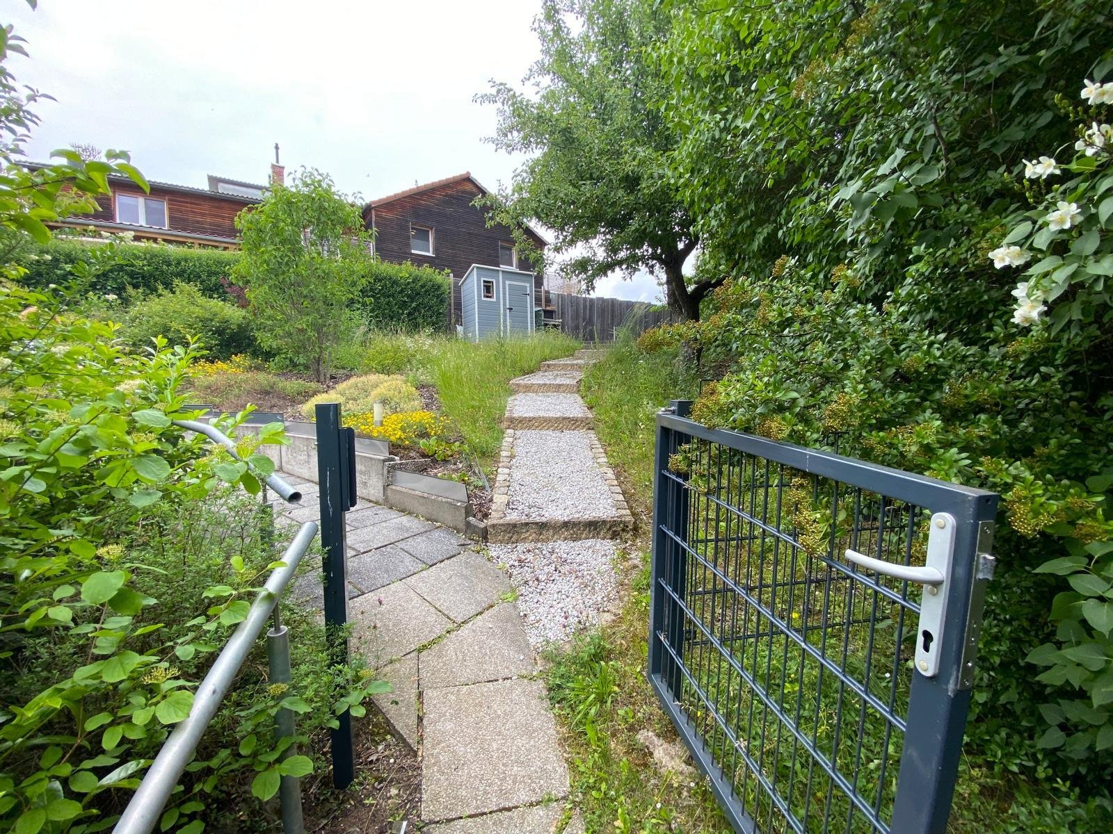 zusätzlicher eigener Garteneingang